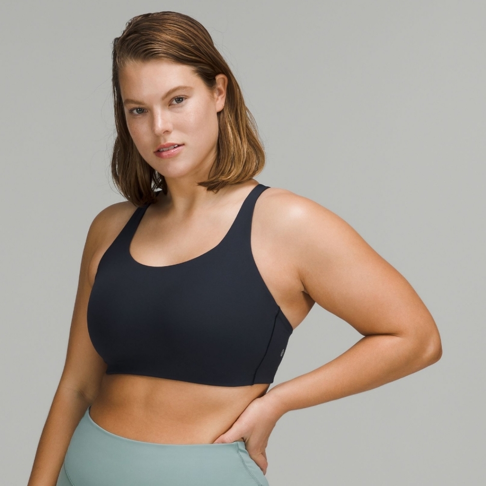 Lululemon Energy Bra High Support Navy Size 34DDD